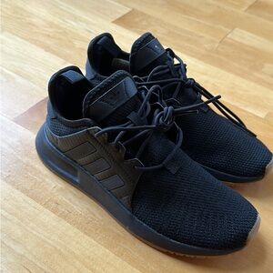 Black adidas sneakers